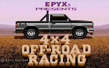 4x4 Off-Road Racing screen shot title